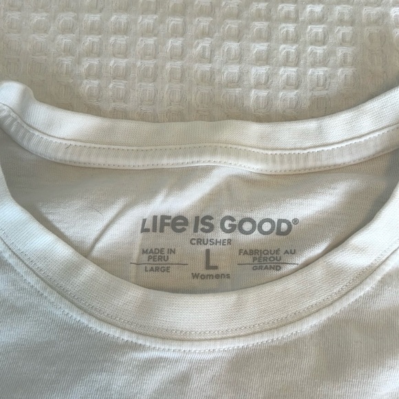 Life Is Good - Women’s Sunset On the Water Long Sleeve Crusher Tee - Picture 3 of 3